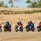 salida en motos R por ruta de la plata